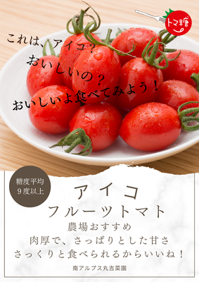 フルティカとアイコ詰合せ2つのおいしさが楽しめるあまーい